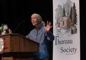 Dr. Jane Goodall receives the Thoreau Prize